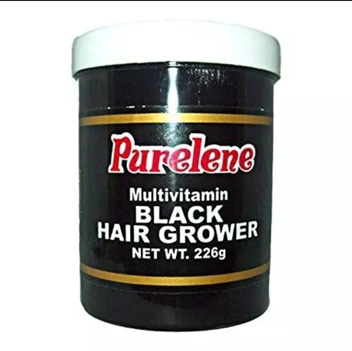Purelene Black Hair Grower Multivitamin, 226g